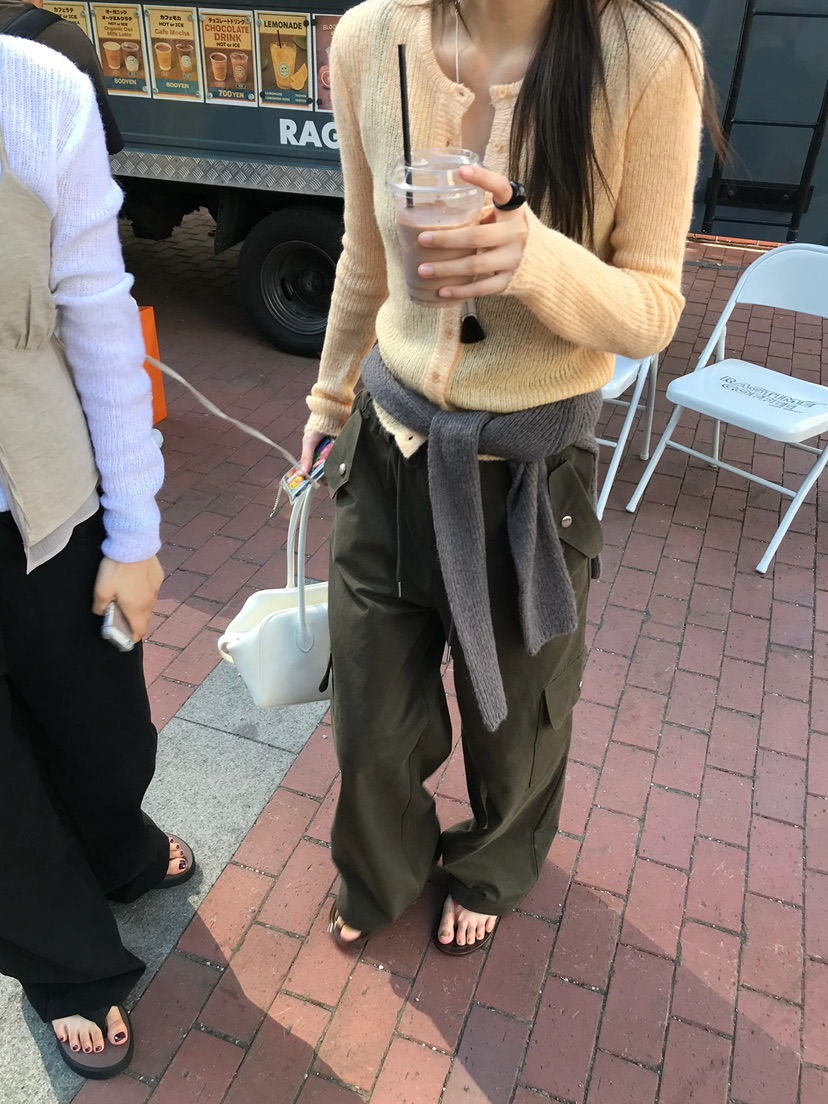 ESCHER韓國直郵女裝新品推薦時尚真品休閑人氣熱賣休閑褲ESCHER休閑褲