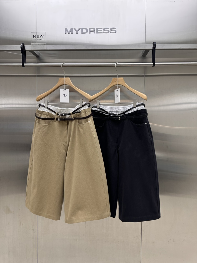 MYDRESS韓國代購女裝新品真品人氣熱賣推薦時尚短褲不含腰帶MYDRESS短褲