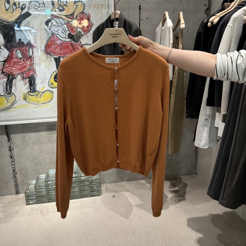 LAMAGIEPIE/LAMAGIE GREY東大門直郵女士新品真品開衫紐扣LAMAGIEPIE/LAMAGIE GREY開衫圖色4
