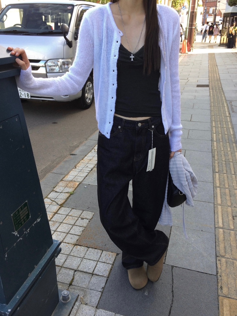 ESCHER東大門直郵女裝新款熱賣時尚休閑人氣真品推薦牛仔褲ESCHER牛仔褲