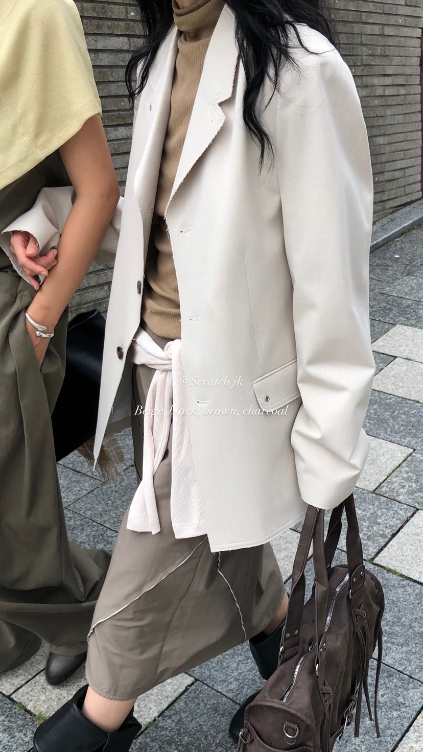 OVER RICH韓國直郵女士新品熱賣休閑推薦時尚人氣西裝西服OVER RICH西裝/西服
