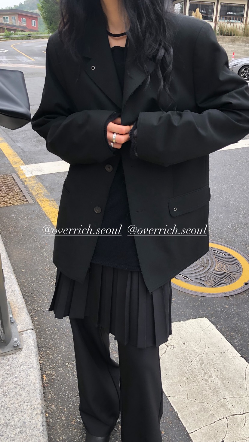 OVER RICH韓國直郵女士新品熱賣休閑推薦時尚人氣西裝西服OVER RICH西裝/西服