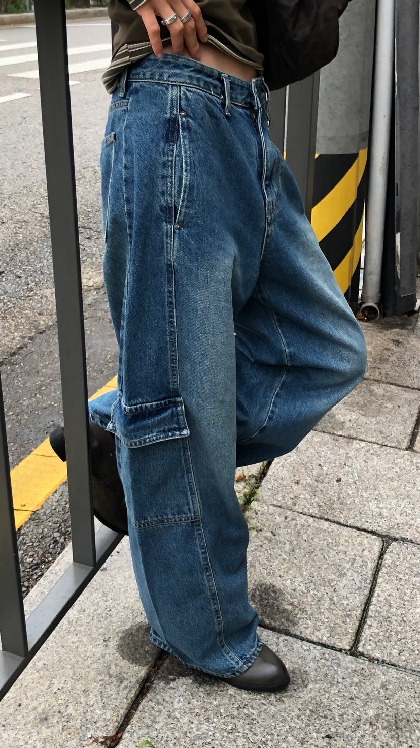OVER RICH韓國代購女裝新品時尚熱賣推薦真品人氣牛仔褲OVER RICH牛仔褲