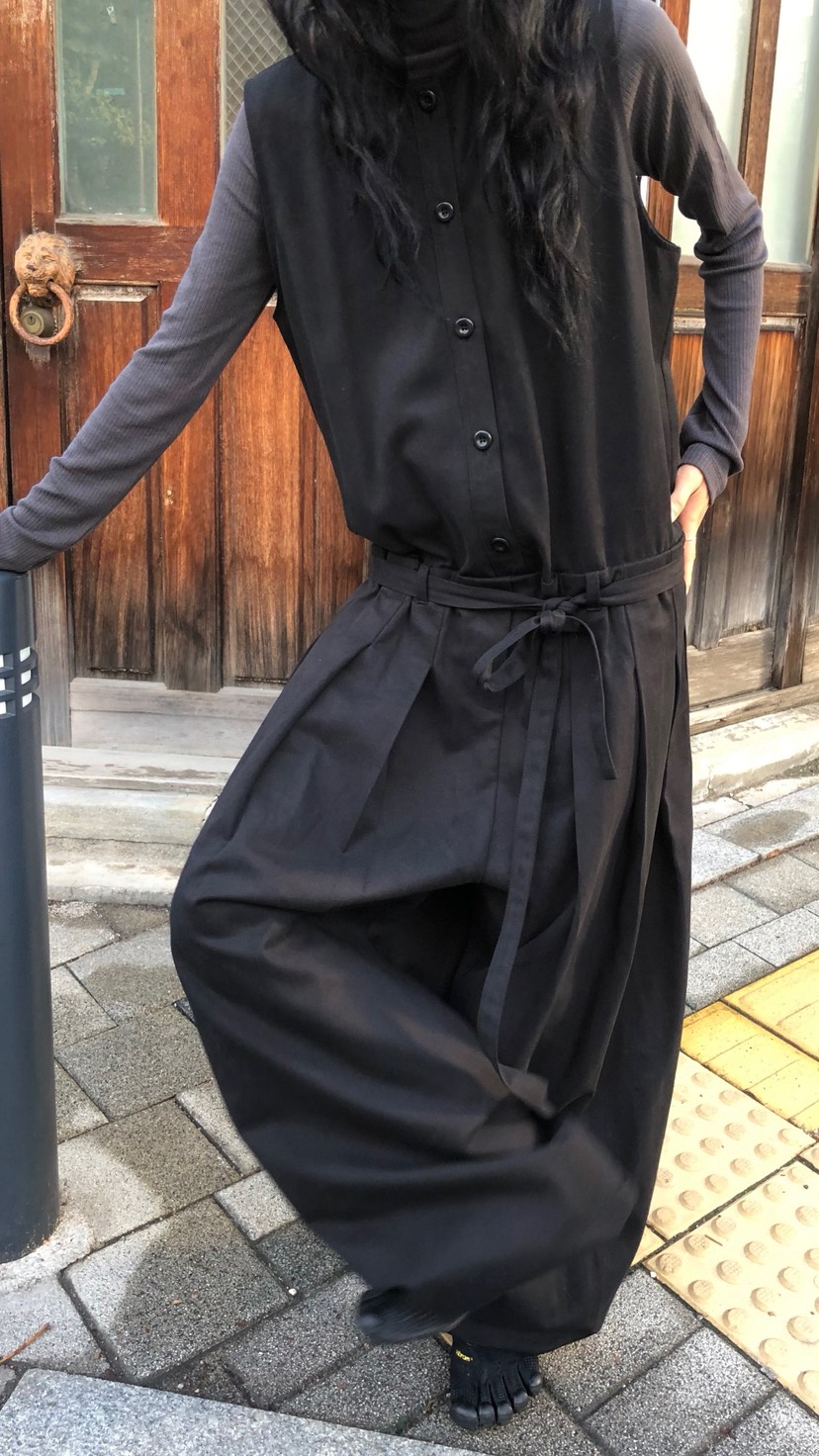 OVER RICH東大門代購女裝新品真品休閑推薦連體褲含腰帶OVER RICH連體褲