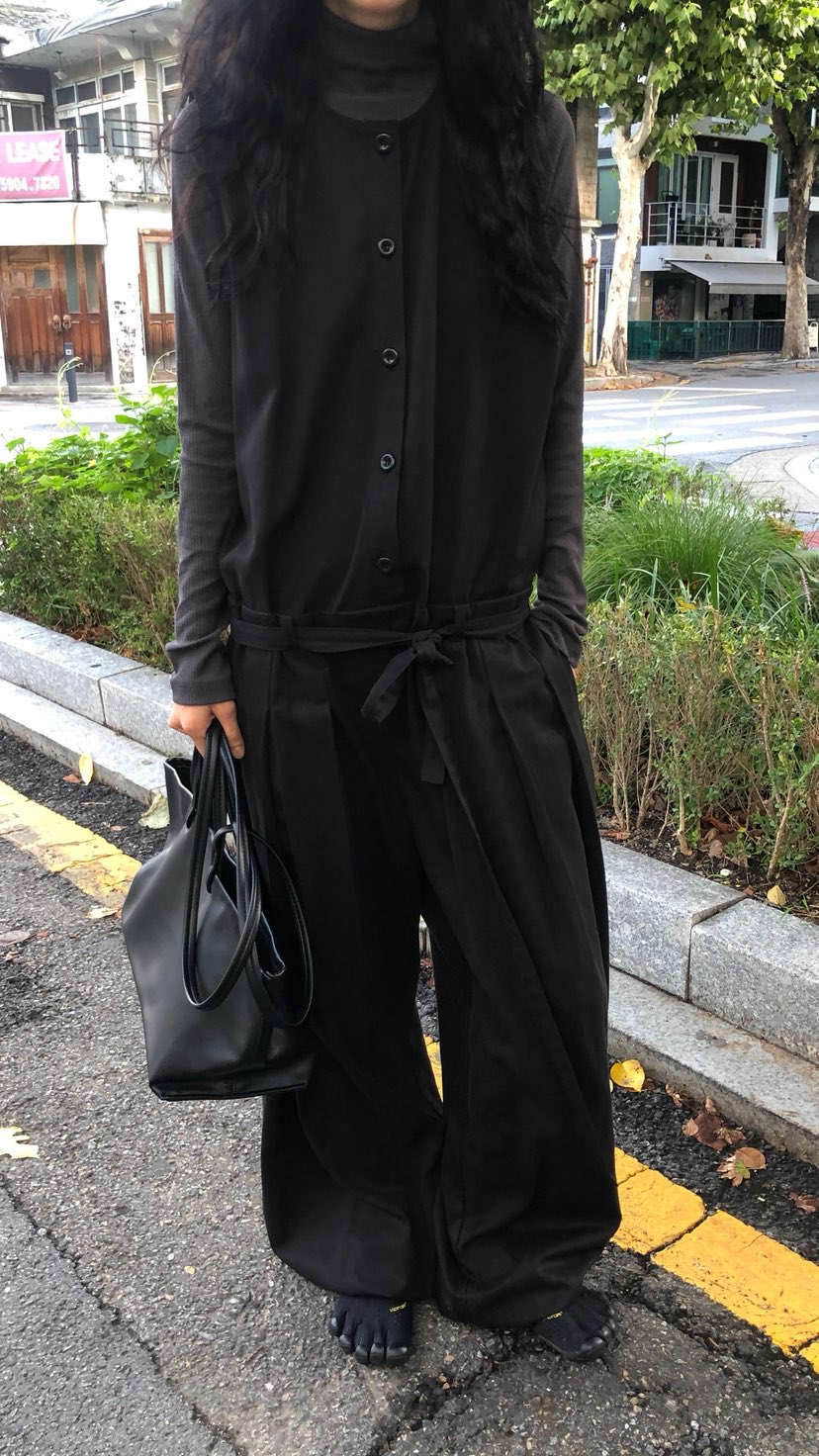 OVER RICH東大門代購女裝新品真品休閑推薦連體褲含腰帶OVER RICH連體褲