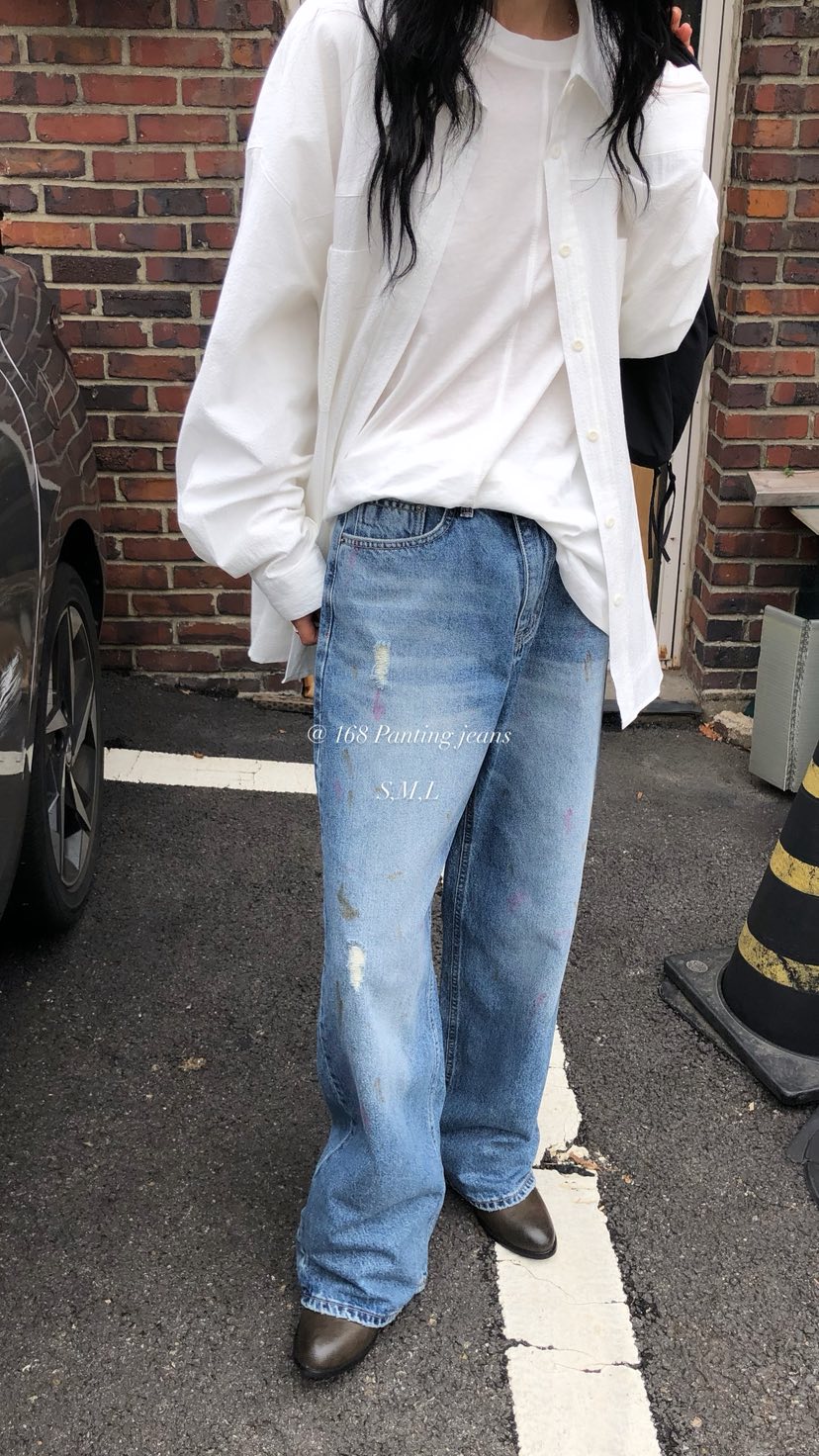 OVER RICH東大門直郵女裝新品真品時尚推薦熱賣人氣牛仔褲OVER RICH牛仔褲