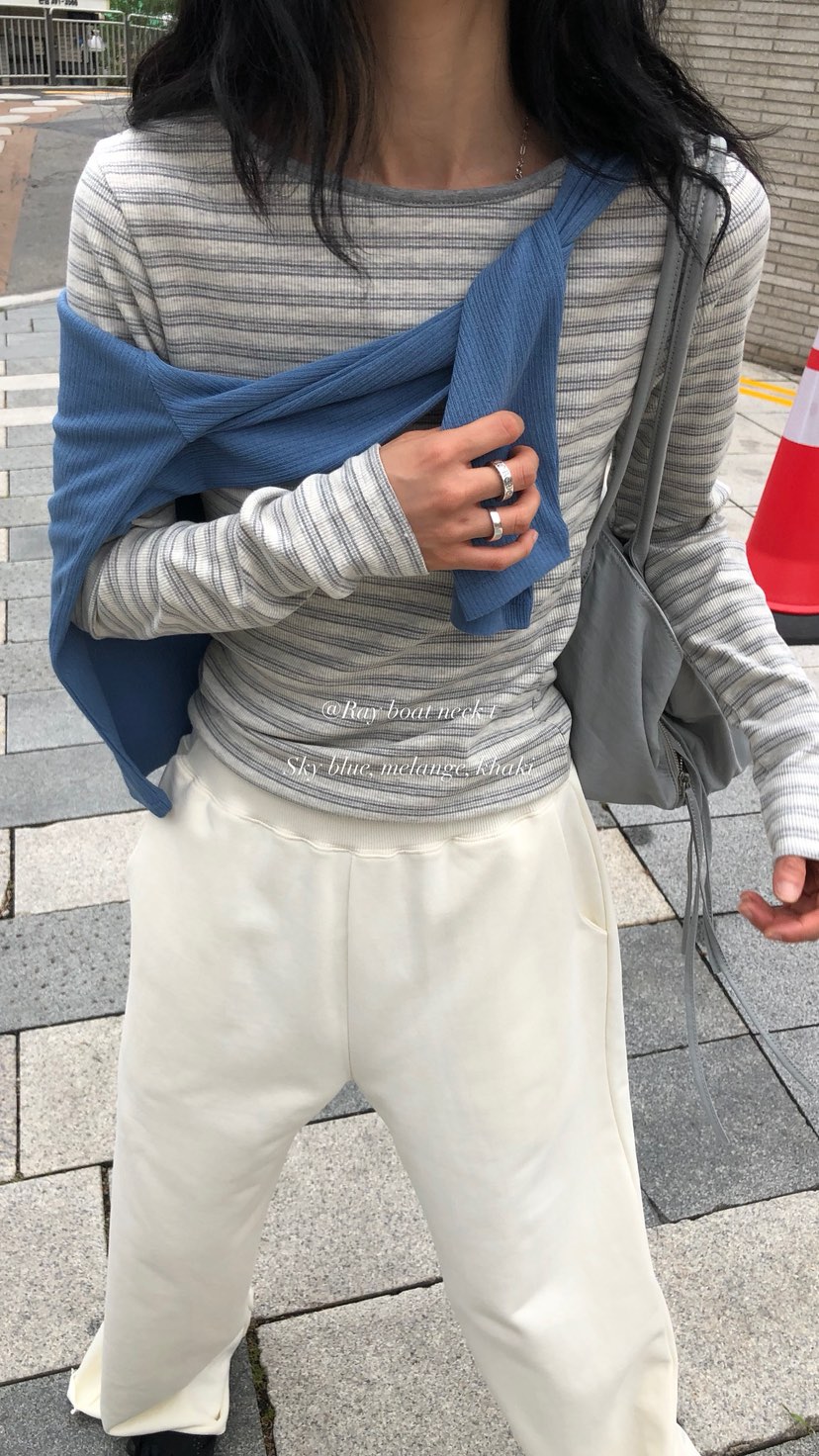 OVER RICH韓國直郵女裝新款熱賣時尚推薦人氣休閑長袖T恤OVER RICH長袖T恤