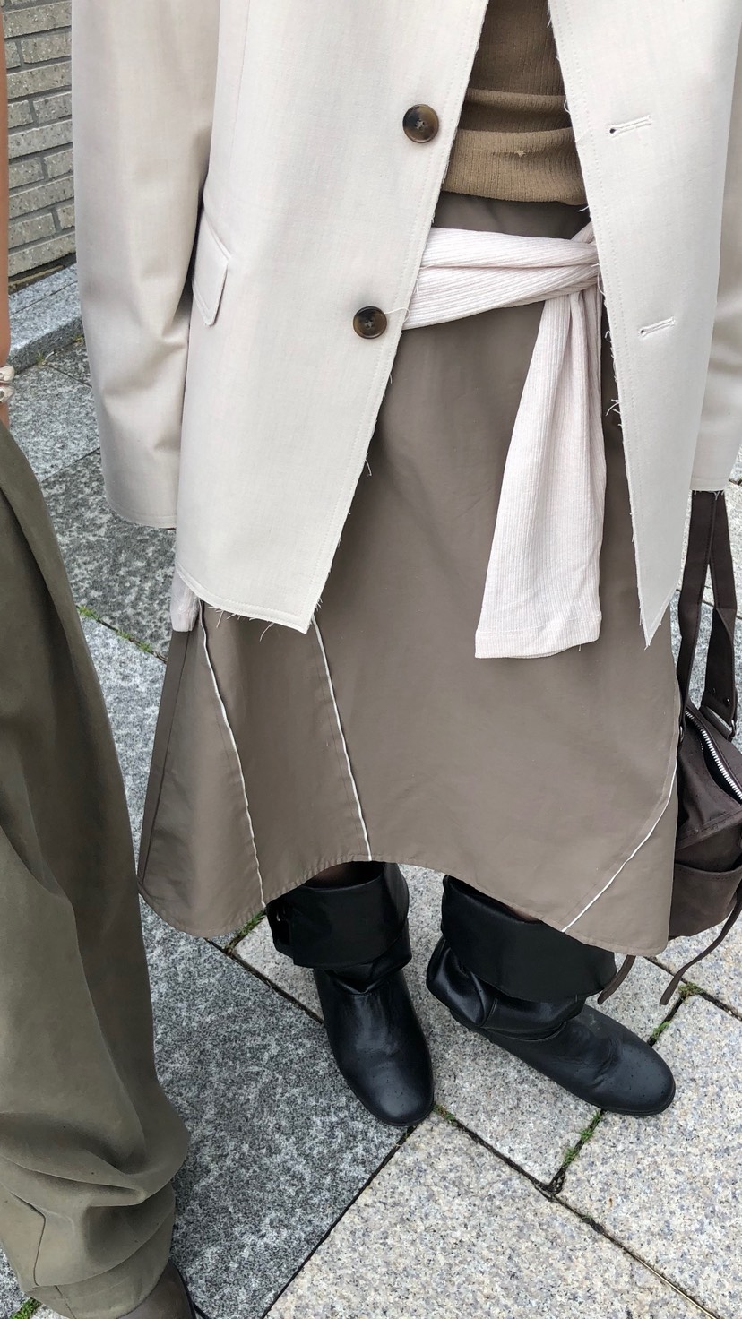 OVER RICH韓國直郵女裝新品時尚熱賣休閑人氣半身裙中短裙OVER RICH半身裙/中短裙