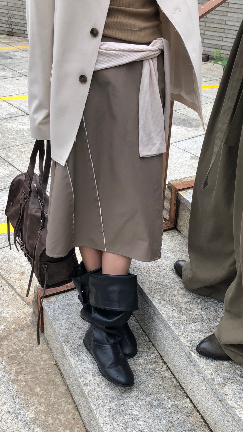 OVER RICH韓國直郵女裝新品時尚熱賣休閑人氣半身裙中短裙OVER RICH半身裙/中短裙