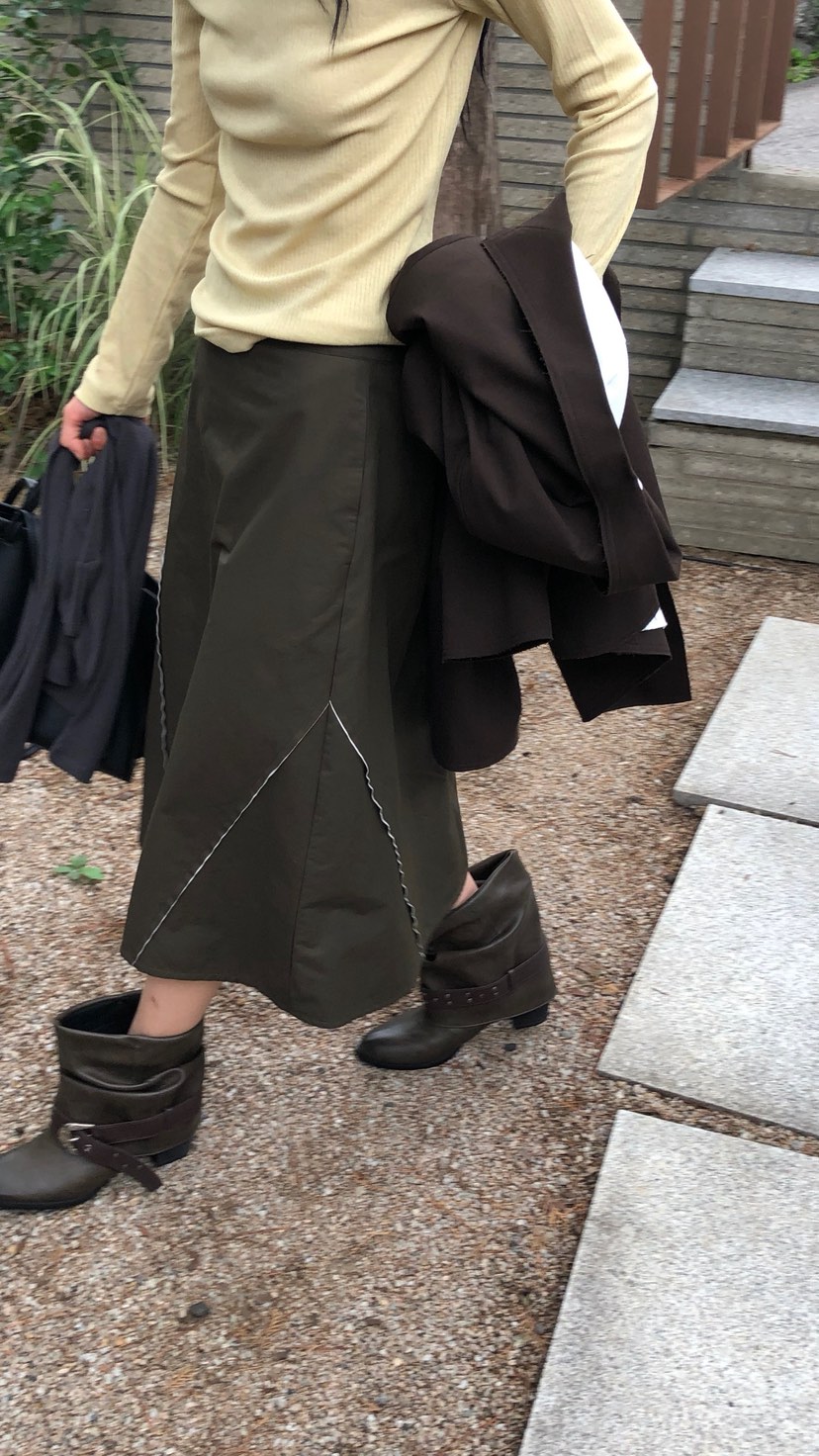 OVER RICH韓國直郵女裝新品時尚熱賣休閑人氣半身裙中短裙OVER RICH半身裙/中短裙