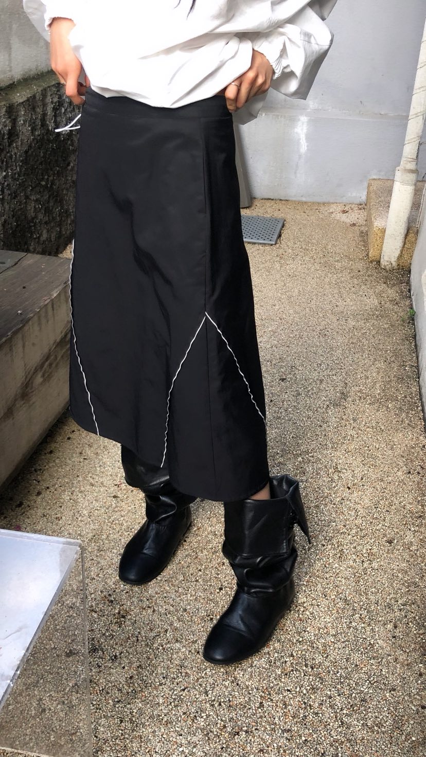 OVER RICH韓國直郵女裝新品時尚熱賣休閑人氣半身裙中短裙OVER RICH半身裙/中短裙