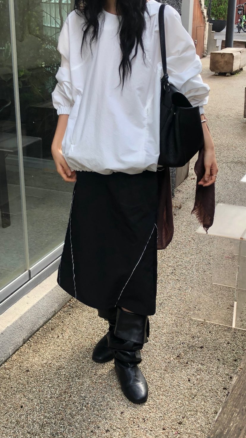 OVER RICH韓國直郵女裝新品時尚熱賣休閑人氣半身裙中短裙OVER RICH半身裙/中短裙