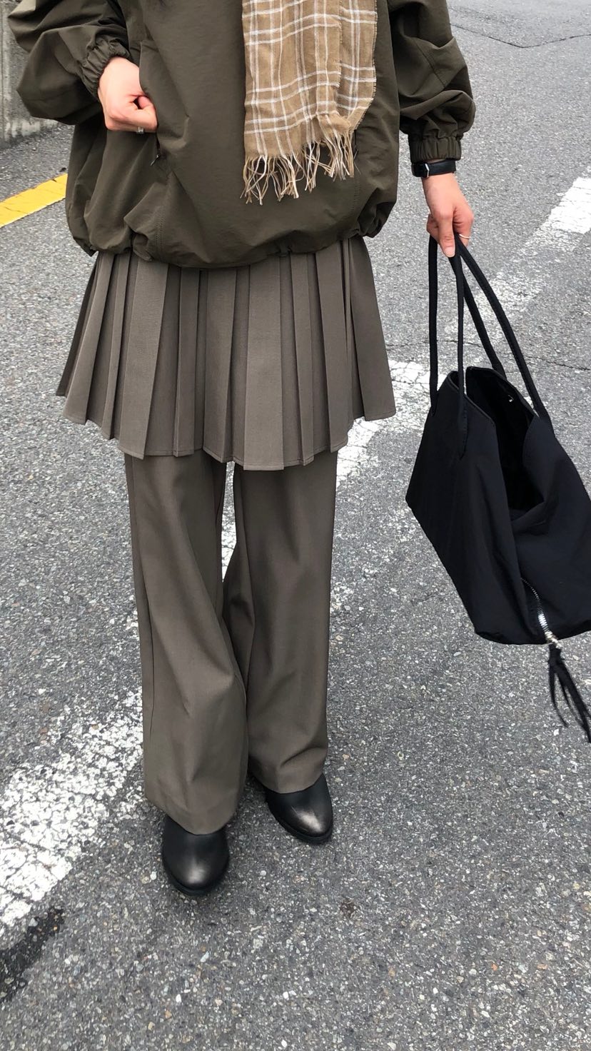 OVER RICH東大門實拍女裝新款熱賣時尚真品休閑推薦裙褲OVER RICH裙褲