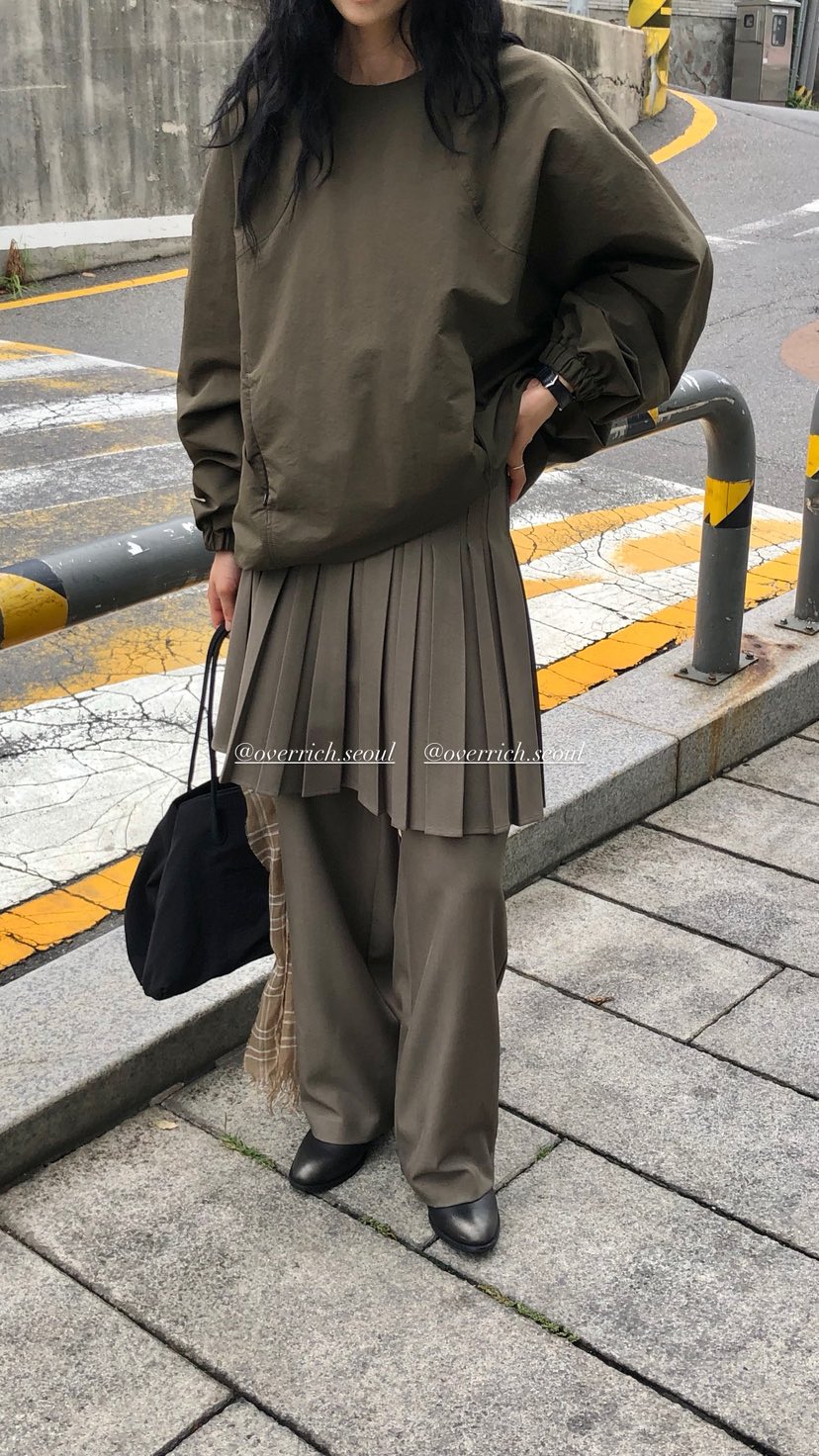 OVER RICH東大門實拍女裝新款熱賣時尚真品休閑推薦裙褲OVER RICH裙褲