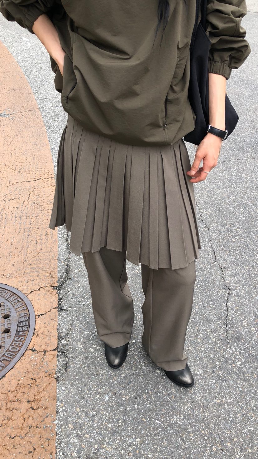 OVER RICH東大門實拍女裝新款熱賣時尚真品休閑推薦裙褲OVER RICH裙褲
