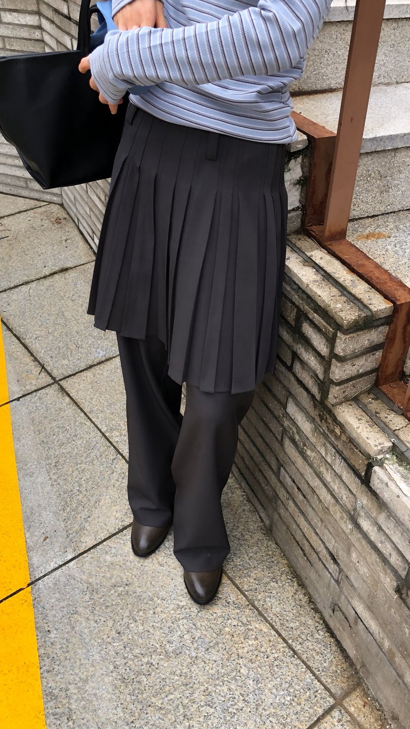 OVER RICH東大門實拍女裝新款熱賣時尚真品休閑推薦裙褲OVER RICH裙褲