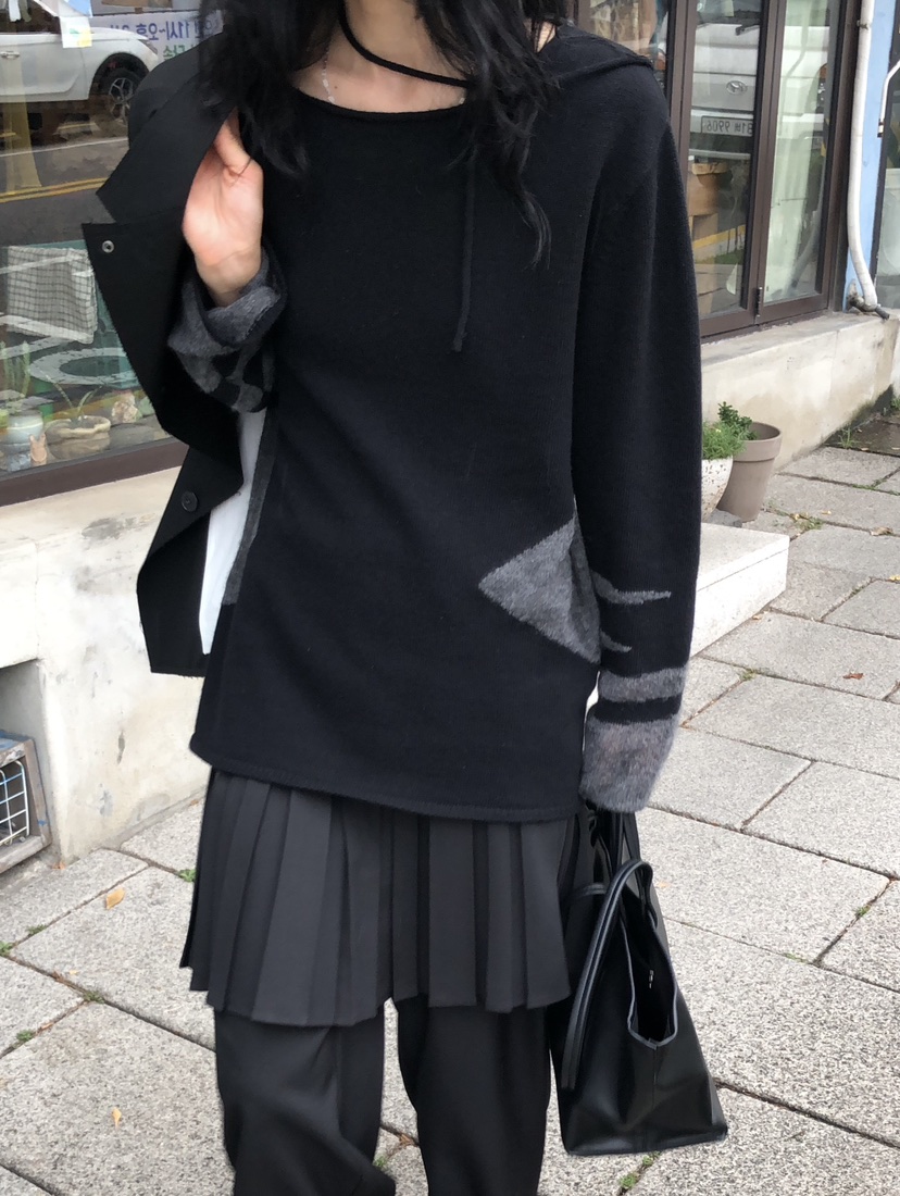 OVER RICH東大門實拍女士新品推薦人氣休閑時尚真品針織衫OVER RICH針織衫