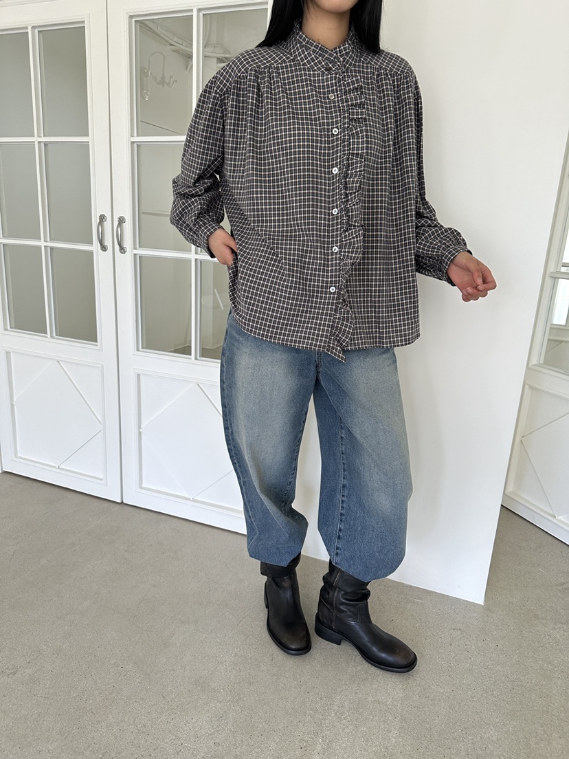 NDE東大門實拍女裝新款人氣真品熱賣推薦時尚休閑牛仔褲BOHEME_NDE牛仔褲