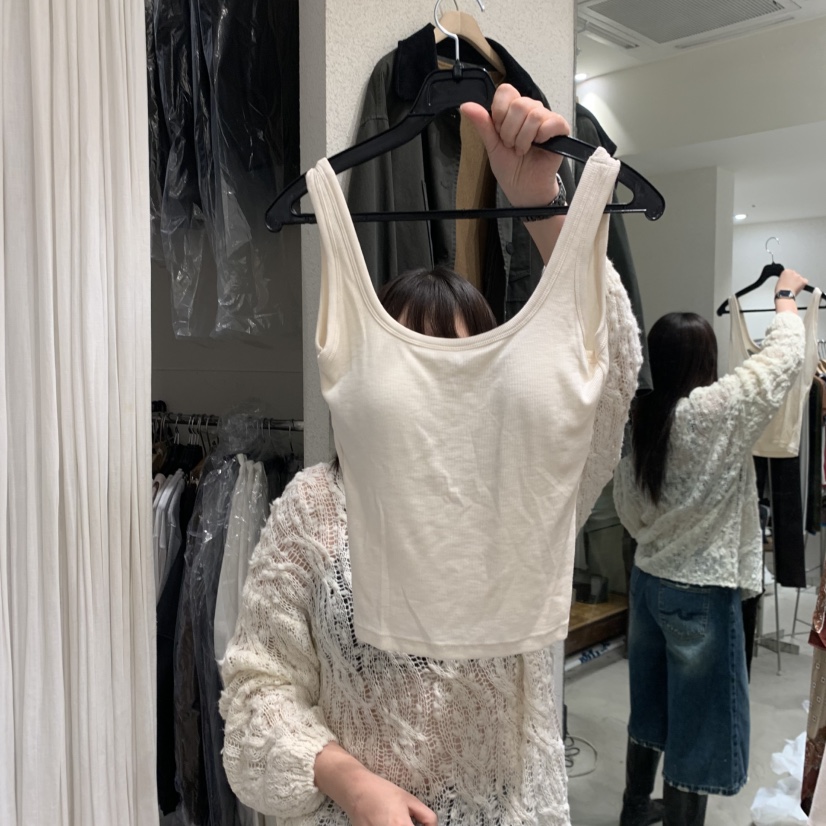 SSENIQUE東大門直郵女裝新品人氣熱賣時尚休閑吊帶背心無袖SSENIQUE吊帶/背心圖色3