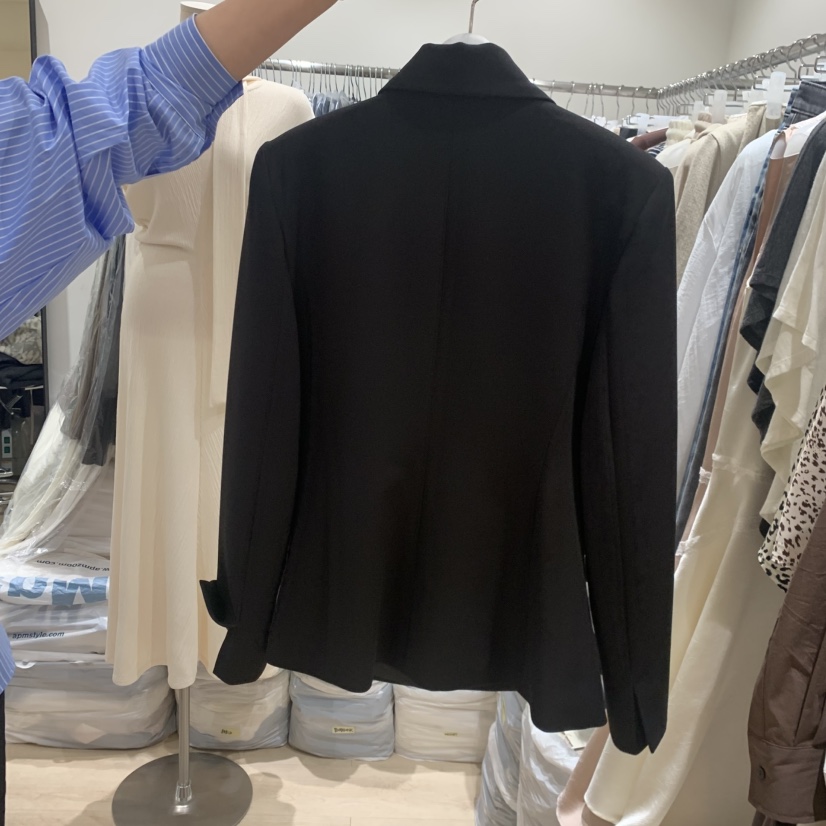 LOVE SOME韓國代購女士新款熱賣人氣休閑西裝西服不對稱LOVE SOME西裝/西服