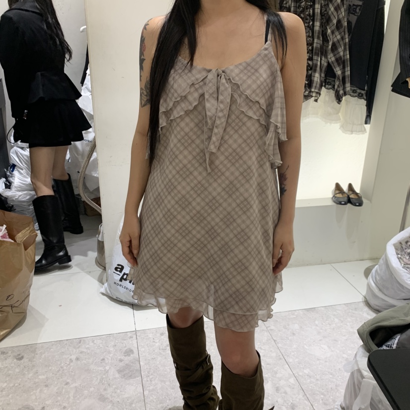 TYCHE東大門直郵女裝新品休閑人氣真品熱賣推薦時尚連衣裙TYCHE連衣裙圖色1