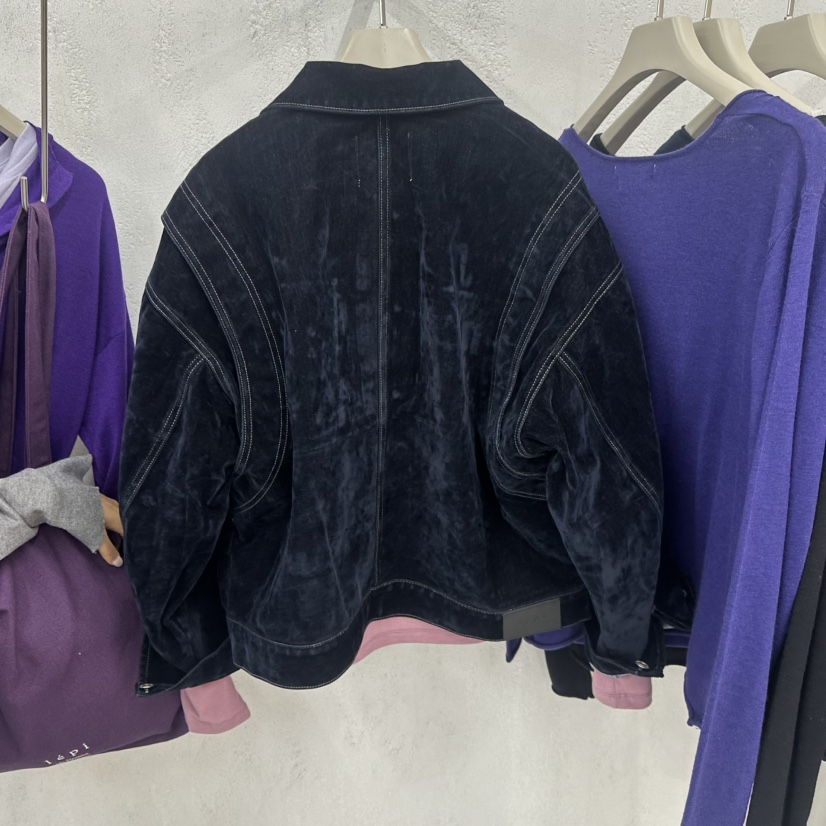 LEPI東大門代購女士新品熱賣休閑人氣真品時尚夾克天鵝絨LEPI夾克