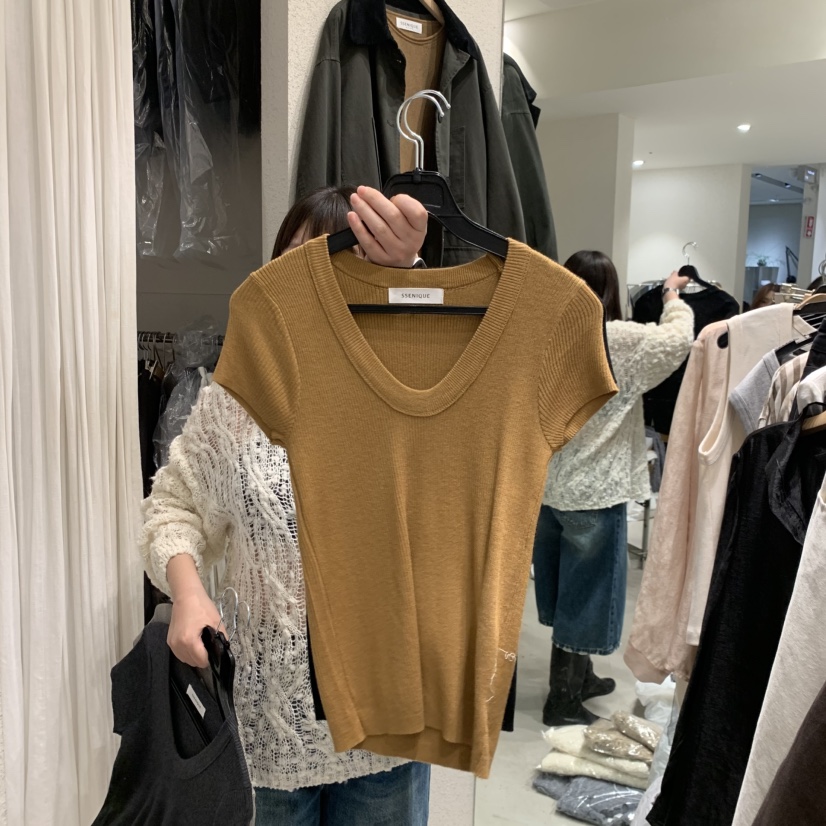 SSENIQUE韓國代購女裝新款真品人氣熱賣推薦休閑時尚針織衫SSENIQUE針織衫圖色2