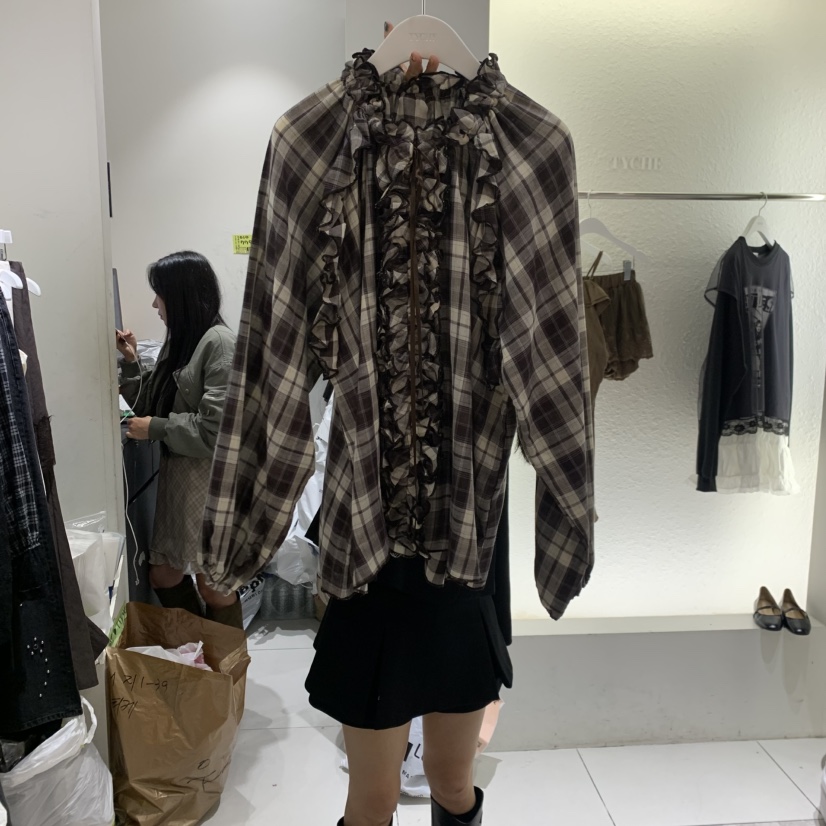 TYCHE東大門代購女裝新品人氣推薦熱賣時尚真品襯衫蕾絲衫TYCHE襯衫/蕾絲衫圖色2