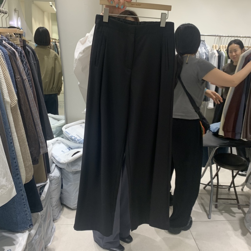 NAVYBURST東大門實拍女士新品推薦熱賣真品人氣休閑休閑褲NAVY BURST休閑褲圖色3黑