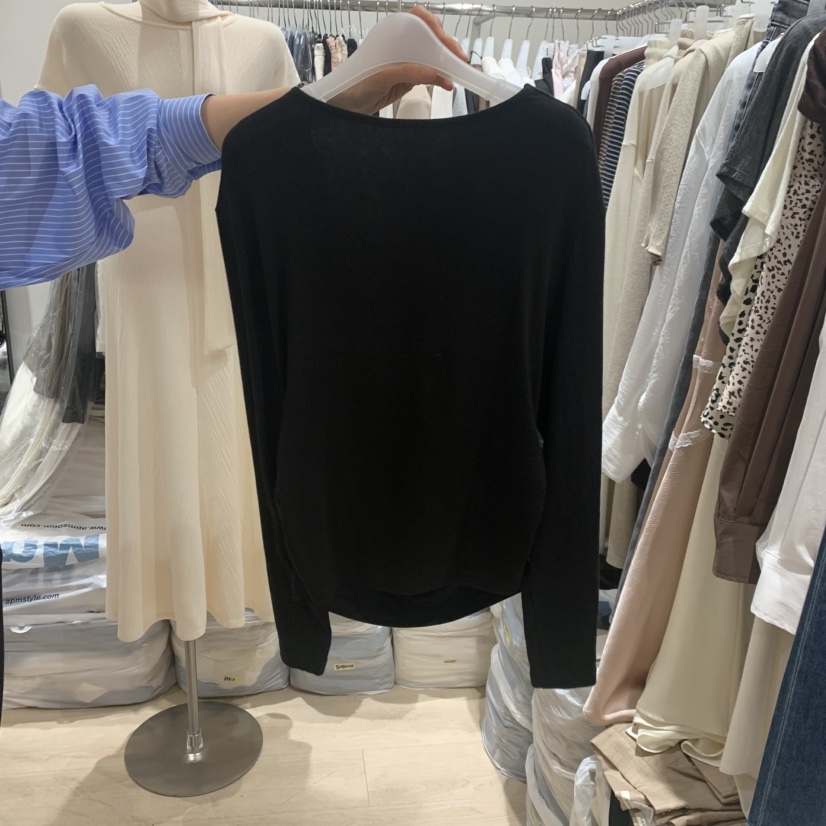 LOVE SOME韓國直郵女裝新款時尚熱賣休閑長袖T恤不含項鏈LOVE SOME長袖T恤