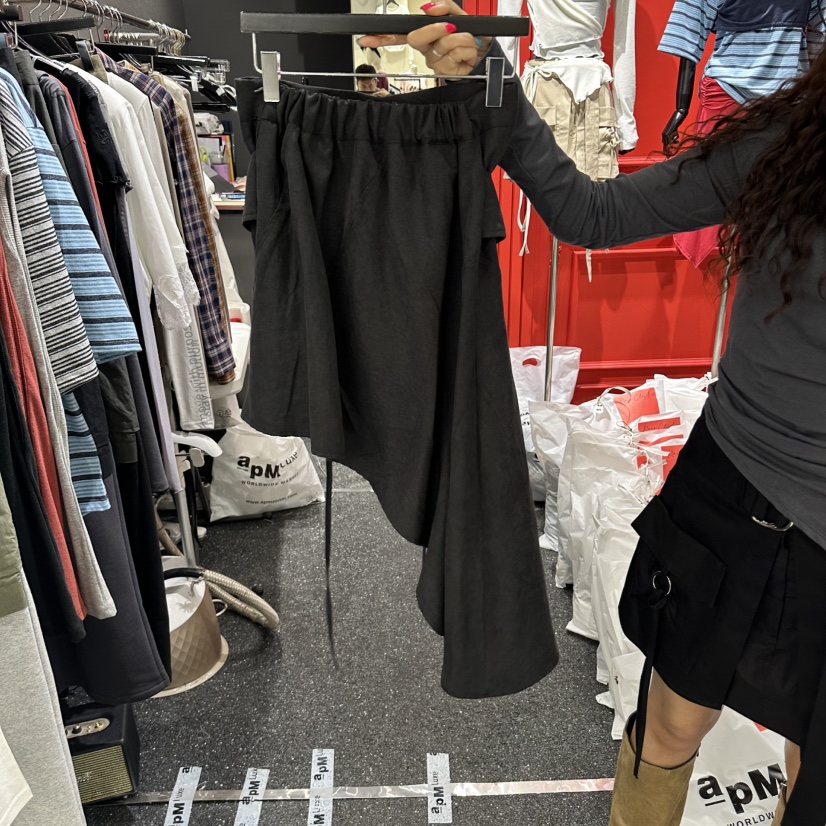RARE CLOSET東大門直郵女士新品推薦半身裙中短裙絨面革RARE CLOSET半身裙/中短裙