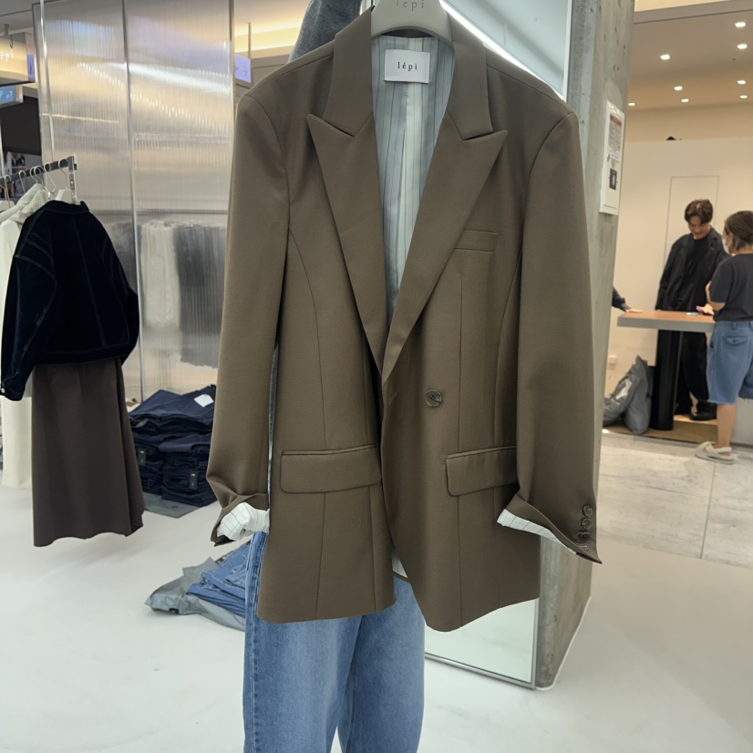 LEPI韓國直郵女裝新品人氣熱賣真品推薦休閑時尚西裝西服LEPI西裝/西服圖色3