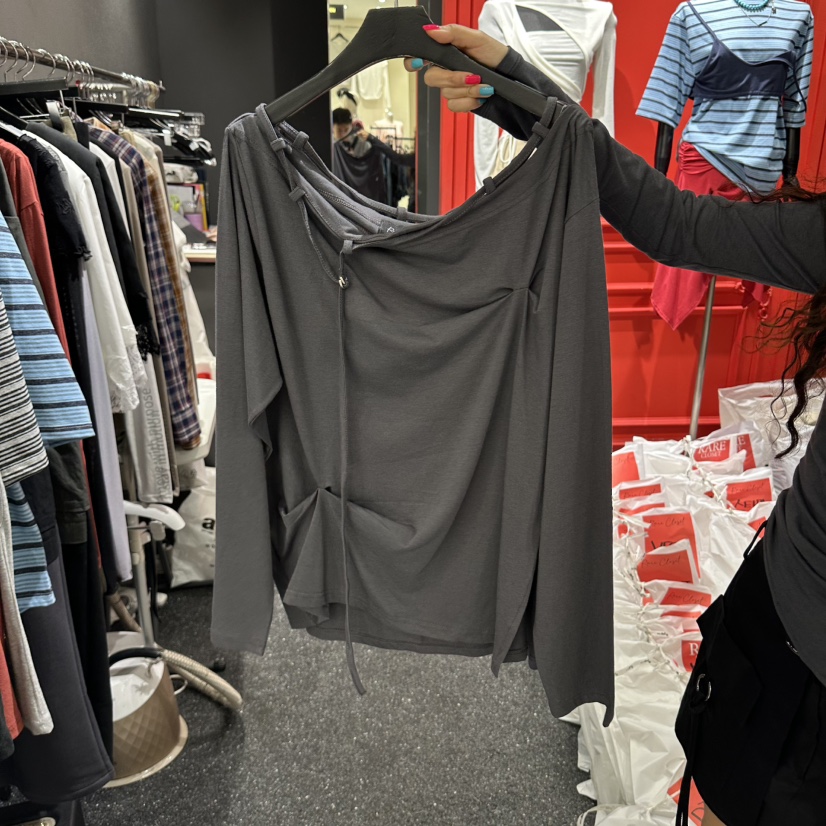 RARE CLOSET東大門直郵女士新款真品熱賣時尚人氣長袖T恤RARE CLOSET長袖T恤圖色3