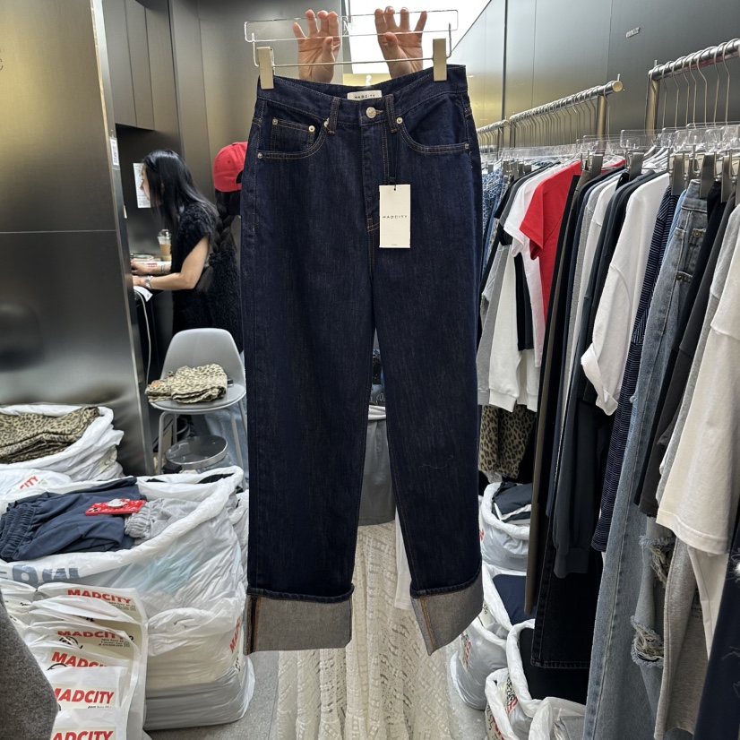 MADCITY/SAGAFURS東大門直郵女裝新品休閑推薦真品牛仔褲MADCITY/SAGAFURS牛仔褲圖色1