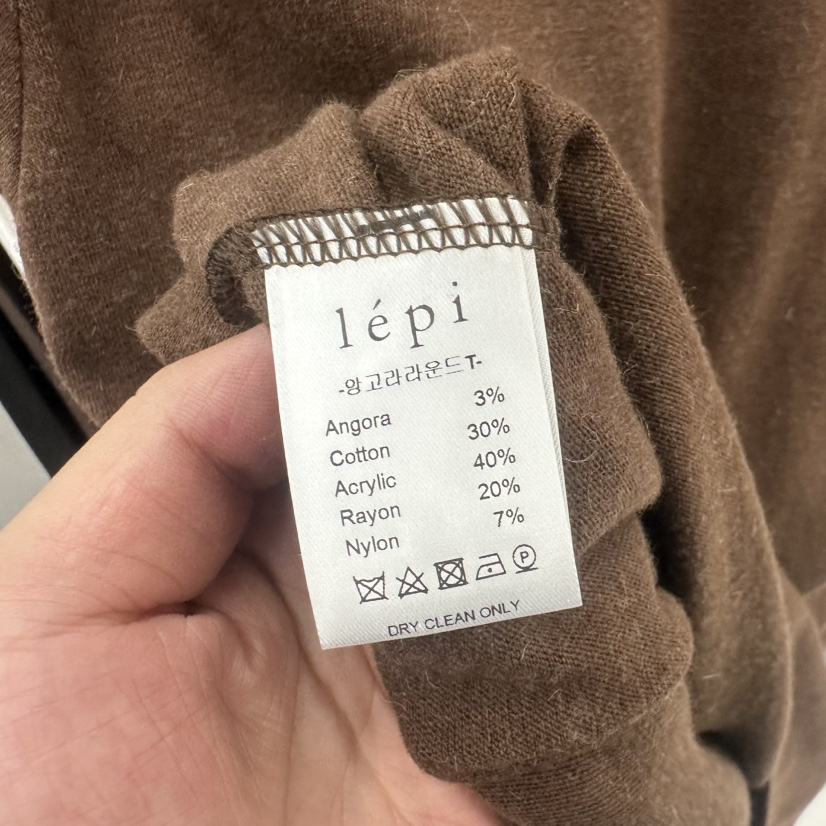 LEPI韓國直郵女士新品人氣真品推薦時尚熱賣休閑T恤安哥拉LEPIT恤