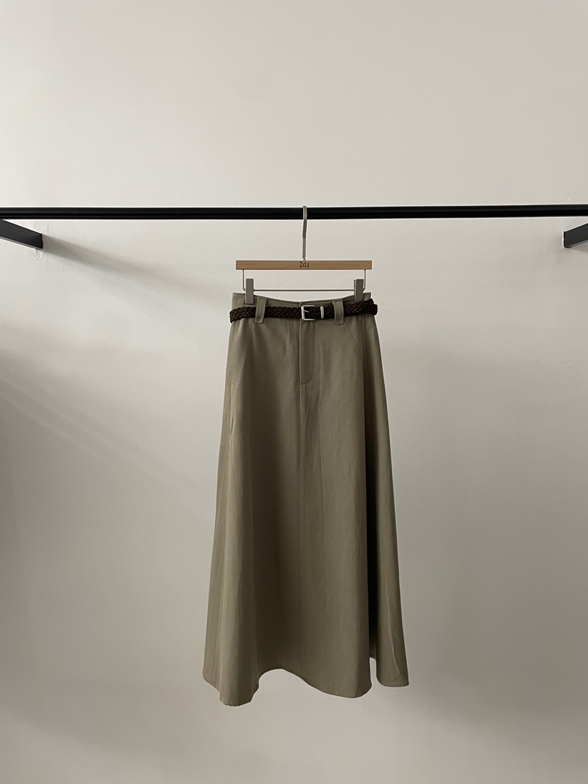 2DA/DARIMI-P東大門直郵女士新品推薦休閑人氣長裙含腰帶2DA/DARIMI-P長裙圖色1