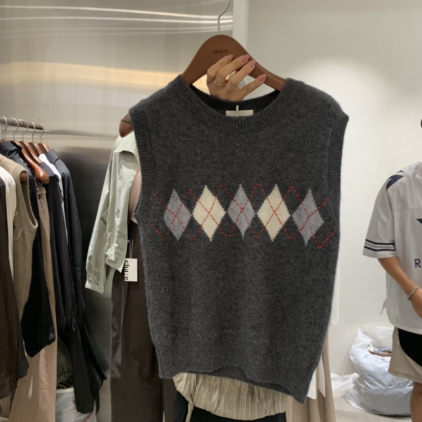 CHAE韓國代購女士新品真品推薦時尚熱賣人氣休閑吊帶背心CHAE吊帶/背心圖色2