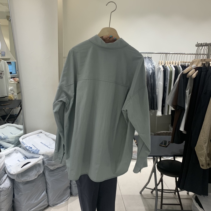NAVY BURST襯衫/蕾絲衫