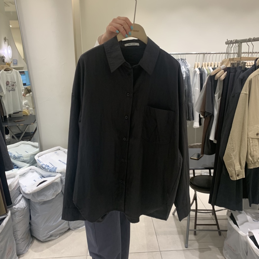 NAVY BURST襯衫/蕾絲衫圖色3