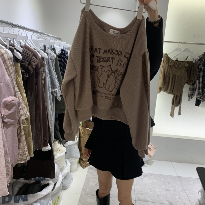 TYCHE東大門代購女裝新品人氣時尚熱賣休閑真品推薦衛衣TYCHE衛衣圖色2