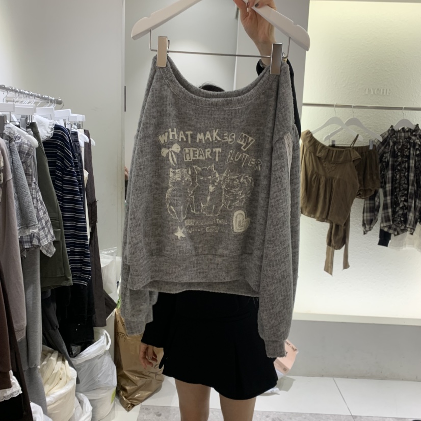 TYCHE東大門代購女裝新品人氣時尚熱賣休閑真品推薦衛衣TYCHE衛衣圖色3