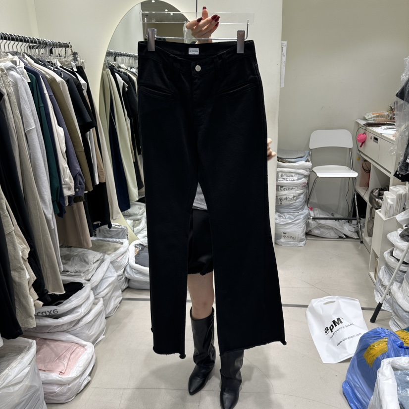 AT THE END韓國代購女裝新品時尚真品熱賣休閑人氣休閑褲AT THE END休閑褲圖色3