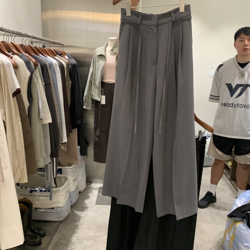 CHAE東大門代購女士新款人氣真品時尚休閑推薦熱賣休閑褲CHAE休閑褲圖色2灰