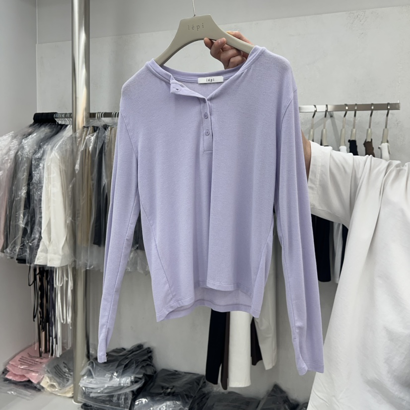 LEPI東大門實拍女裝新品人氣時尚推薦休閑真品熱賣長袖T恤LEPI長袖T恤圖色6