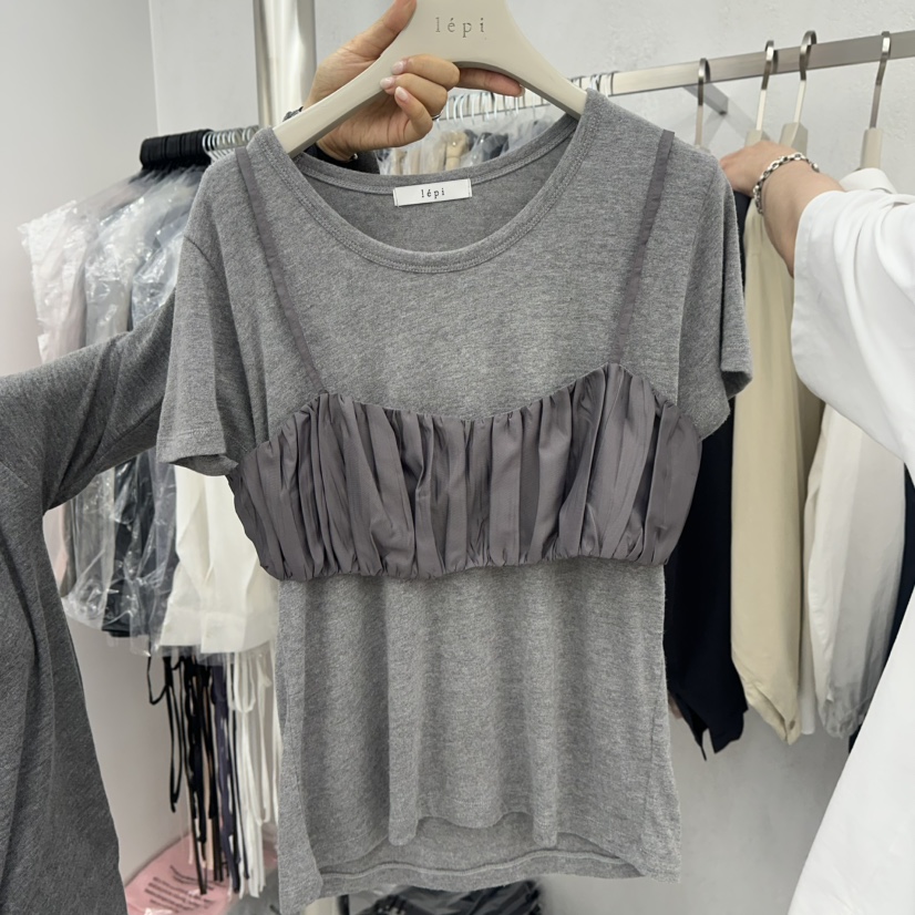 LEPI東大門實拍女士新品熱賣休閑人氣推薦時尚真品吊帶背心LEPI吊帶/背心圖色1