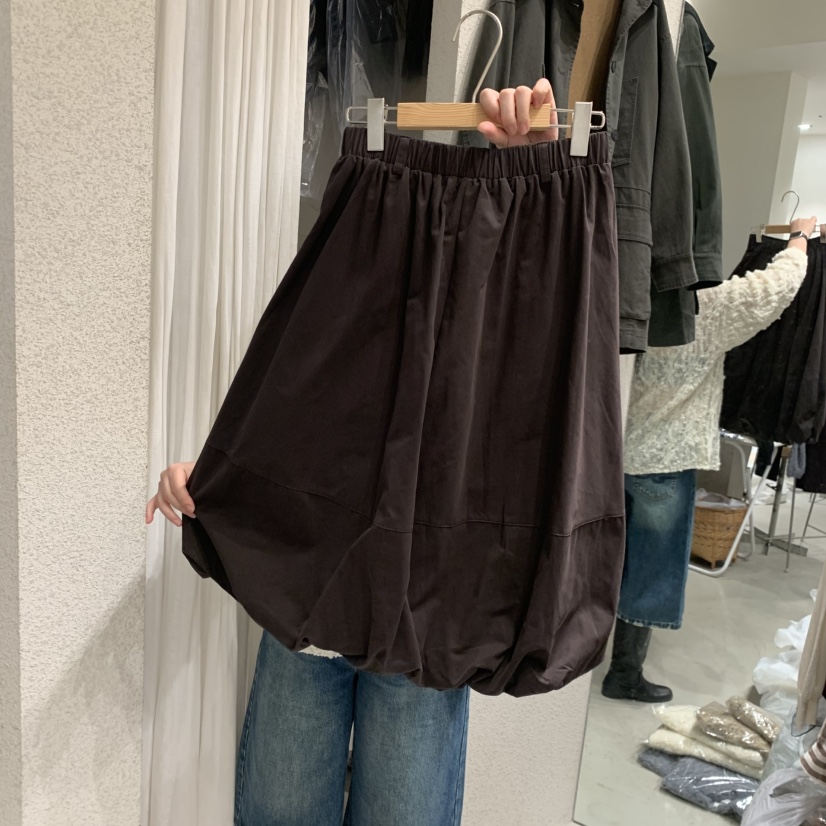 SSENIQUE東大門實拍女士新品人氣推薦休閑時尚半身裙中短裙SSENIQUE半身裙/中短裙