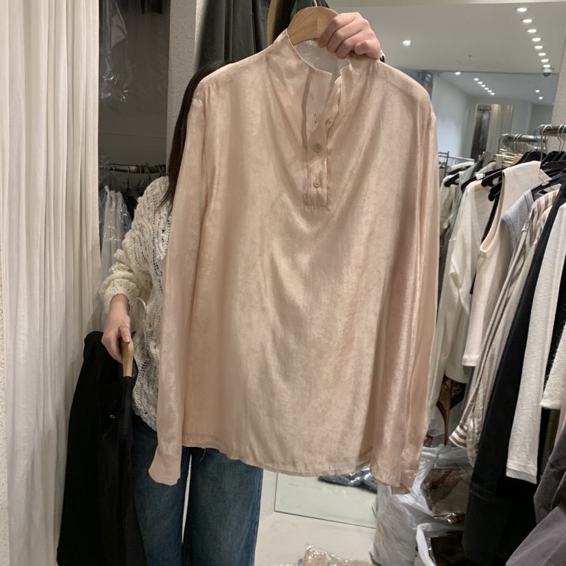 SSENIQUE韓國代購女士新款推薦時尚真品休閑人氣襯衫蕾絲衫SSENIQUE襯衫/蕾絲衫圖色2