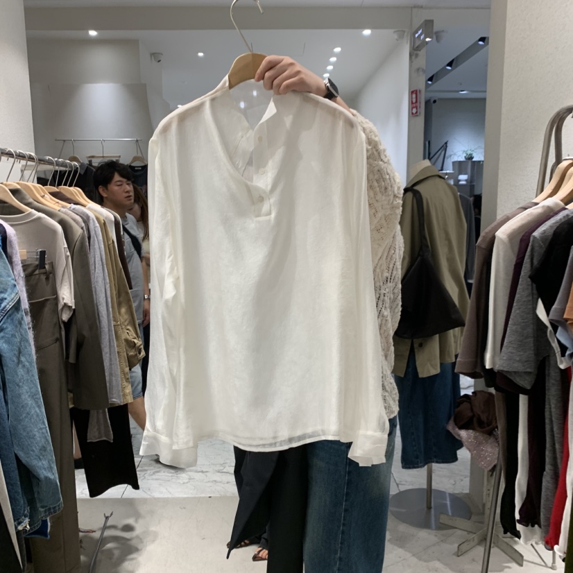 SSENIQUE韓國代購女士新款推薦時尚真品休閑人氣襯衫蕾絲衫SSENIQUE襯衫/蕾絲衫圖色3