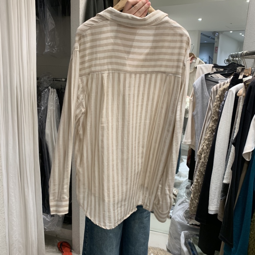 SSENIQUE韓國直郵女裝新品推薦時尚休閑熱賣襯衫蕾絲衫直筒SSENIQUE襯衫/蕾絲衫