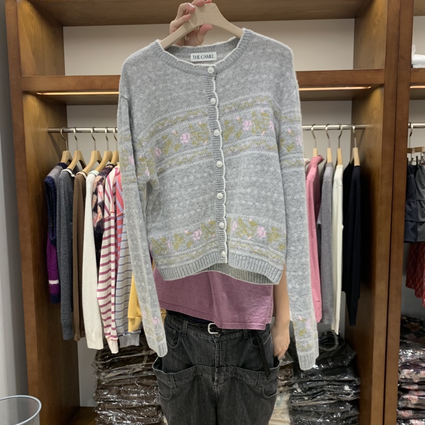THE CAMEL韓國直郵女士新品熱賣開衫the came_l 家開衫圖色1
